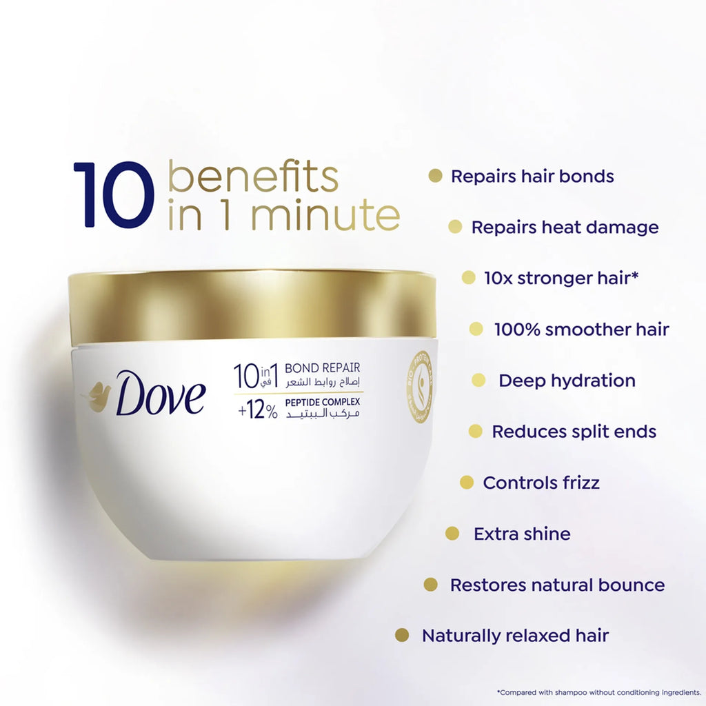 Dove 10in1 Bond Repair Hair Mask  265ml