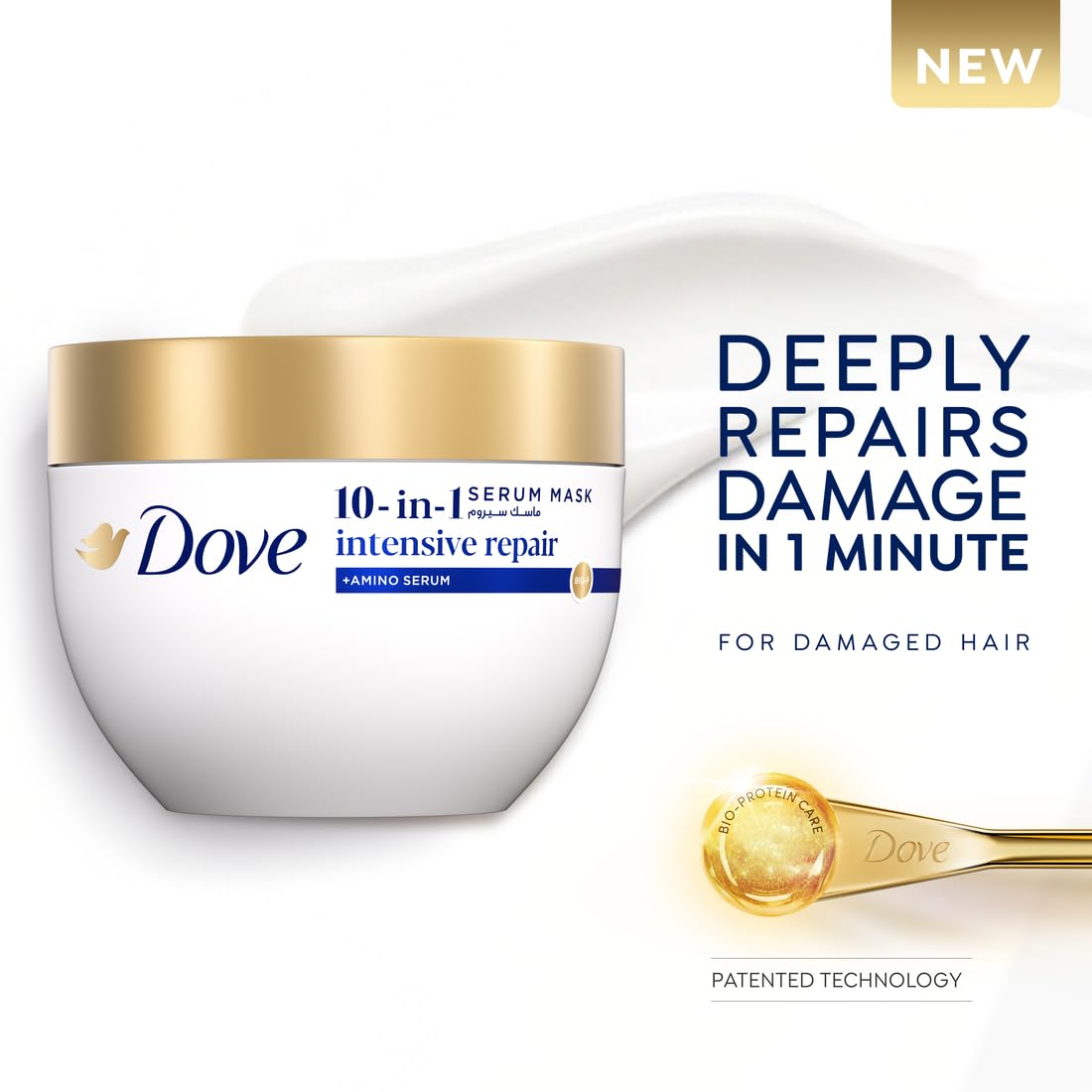 Dove 10 in 1 Intensive Repair Serum Mask 220ml