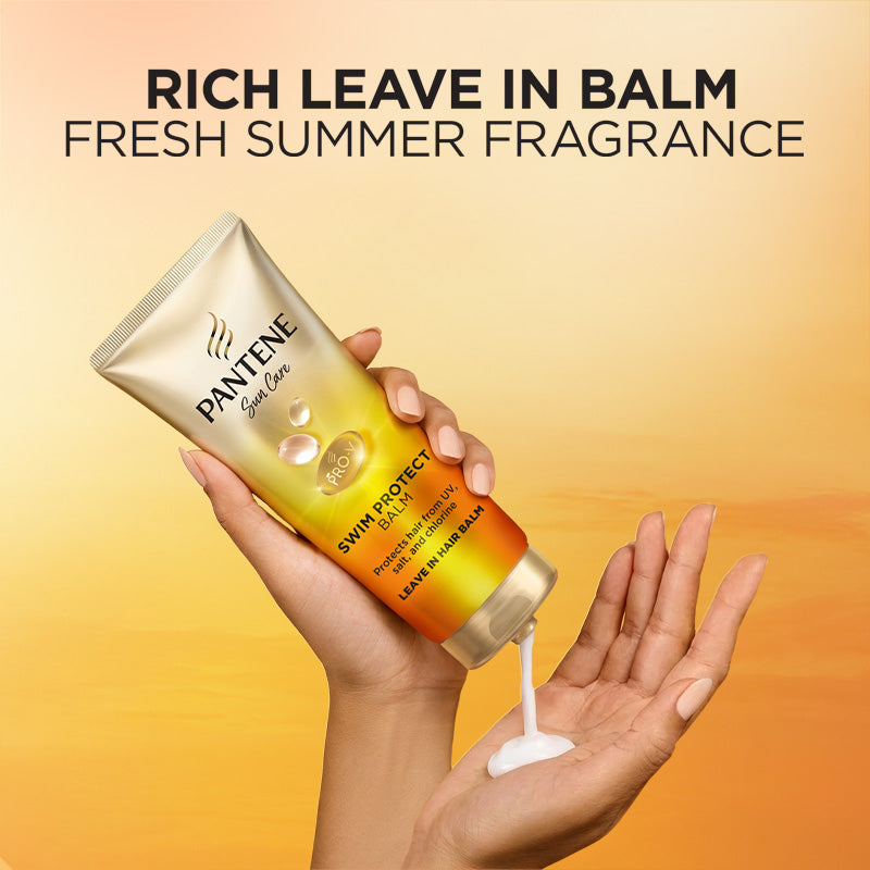 Pantene Sun Care Swim Protect Leave in Hair Balm 180ml