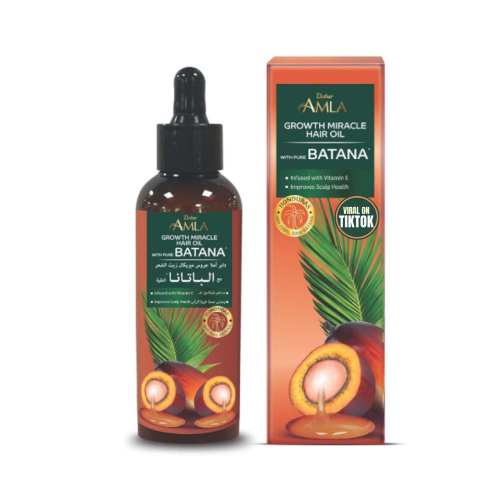 Dabur Amla Pure Batana Growth Miracle Hair oil 90ml