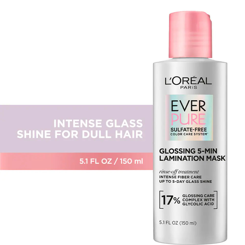 L’Oréal Paris EverPure Sulfate-Free Glossing 5-Min Lamination Hair Mask 150ml
