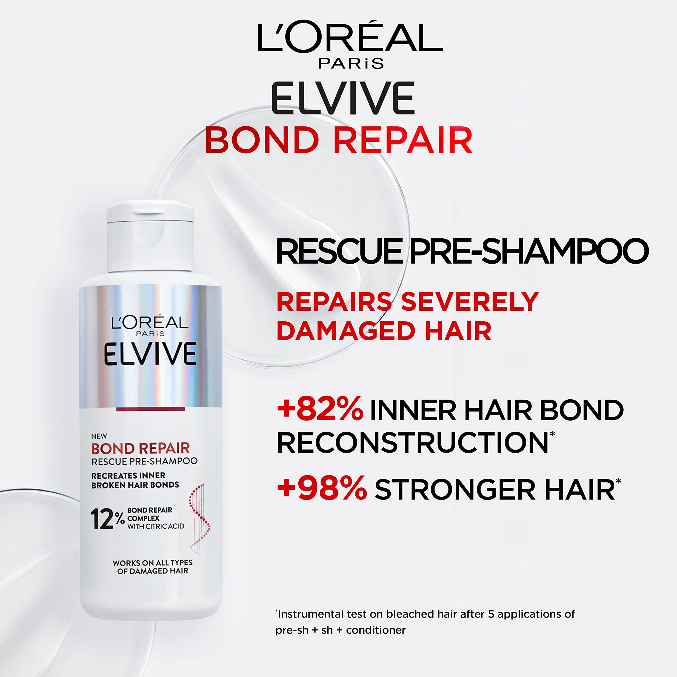 L'Oréal Paris Elvive Bond Repair Pre Shampoo Damaged Hair 200ml